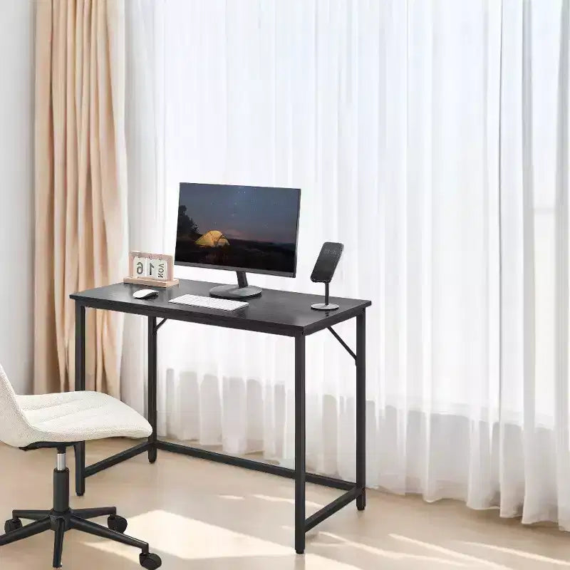 Industrial Style Computer Desk, Gaming Desk, Home Office Desk, Metal Frame, for Small Spaces A Sturdy Metal Frame Gaming & Home Office Desk