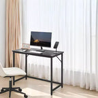 Industrial Style Computer Desk, Gaming Desk, Home Office Desk, Metal Frame, for Small Spaces A Sturdy Metal Frame Gaming & Home Office Desk