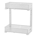 2-Tier Under Sink Organizer with Pull-Out Drawer  Adjustable Cabinet Storage Rack for Kitchen, Bathroom & Closet