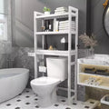 Besiost 3-tier Bamboo Toilet Storage Rack, Bathroom Storage Cabinet