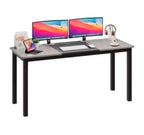 MDF & Iron 1.6M Office Desk, 60CM Width,