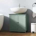 Mobiletto da Bagno Sotto Lavello, 2 Ante e Ripiano Regolabile, 7 Colori, 1 Unità