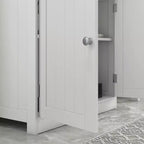 Mobiletto da Bagno Sotto Lavello, 2 Ante e Ripiano Regolabile, 7 Colori, 1 Unità