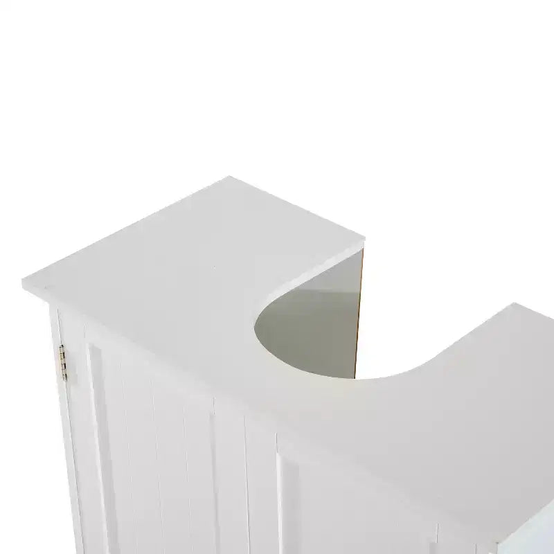 Mobiletto da Bagno Sotto Lavello, 2 Ante e Ripiano Regolabile, 7 Colori, 1 Unità