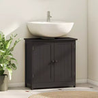 Mobiletto da Bagno Sotto Lavello, 2 Ante e Ripiano Regolabile, 7 Colori, 1 Unità