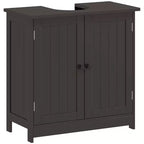 Mobiletto da Bagno Sotto Lavello, 2 Ante e Ripiano Regolabile, 7 Colori, 1 Unità