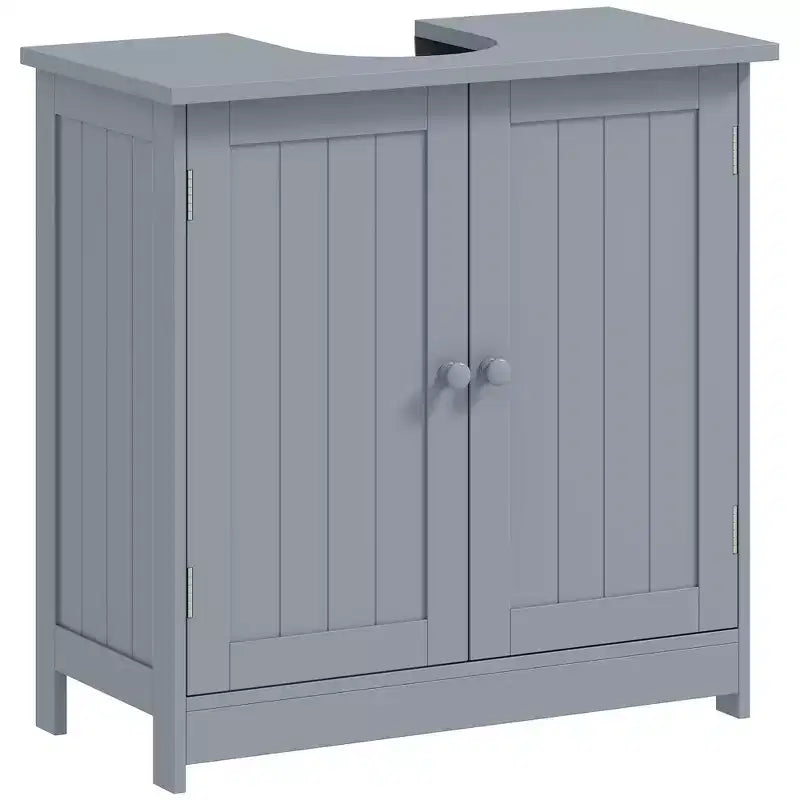 Mobiletto da Bagno Sotto Lavello, 2 Ante e Ripiano Regolabile, 7 Colori, 1 Unità