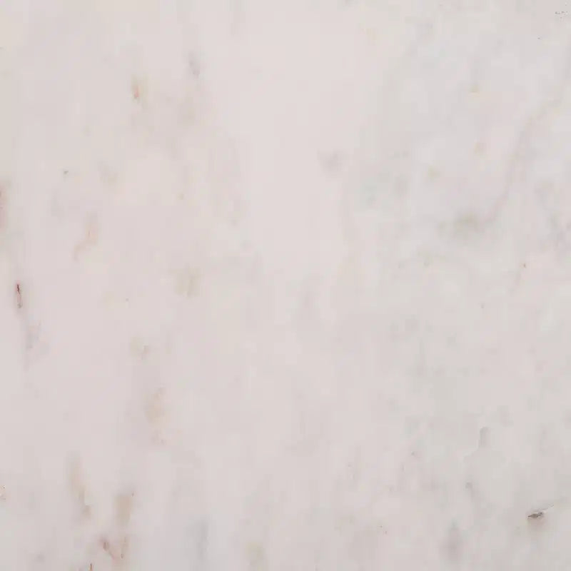 Tavolino d'appoggio rotondo giallo in vetro e marmo, 1 pezzo