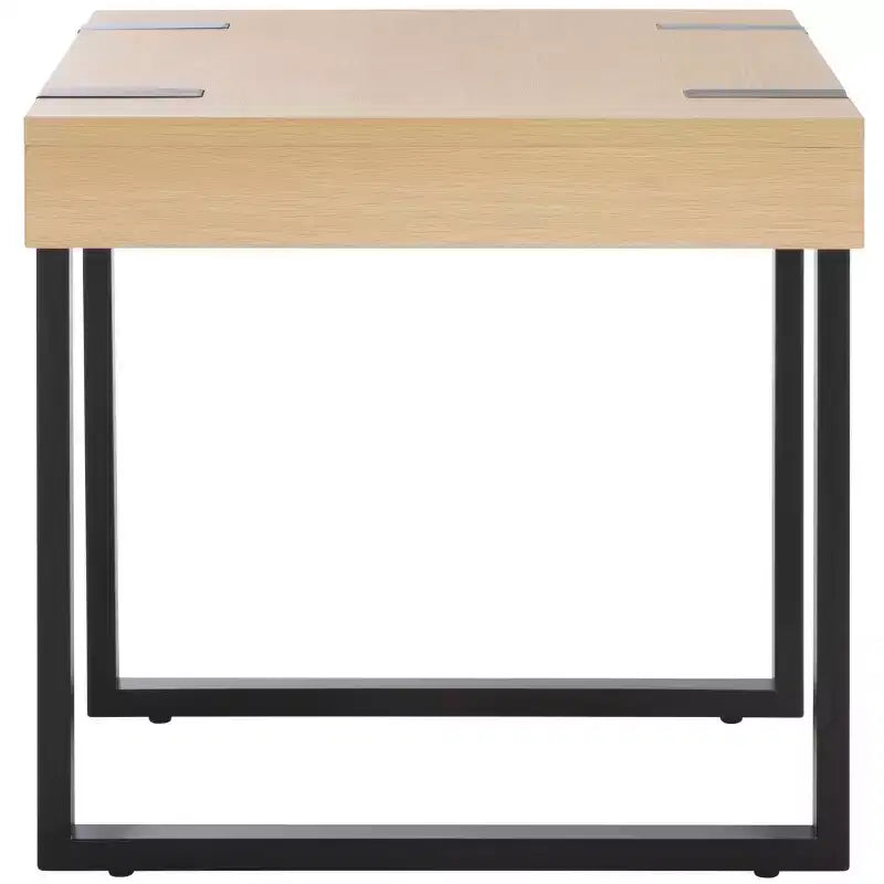 Klausner Accent Table - ACC9300 - Sand/Black - Safavieh