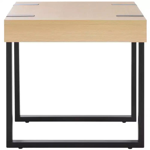 Klausner Accent Table - ACC9300 - Sand/Black - Safavieh