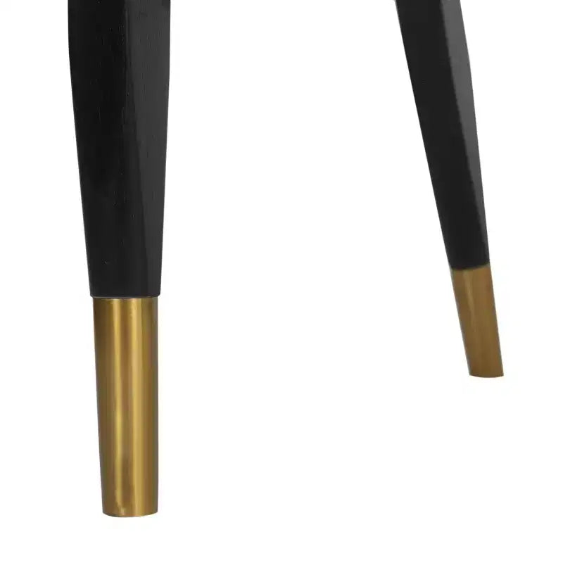 Poltrona accent in rattan canna nero/naturale, 1 posto