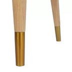 Poltrona accent in rattan canna nero/naturale, 1 posto