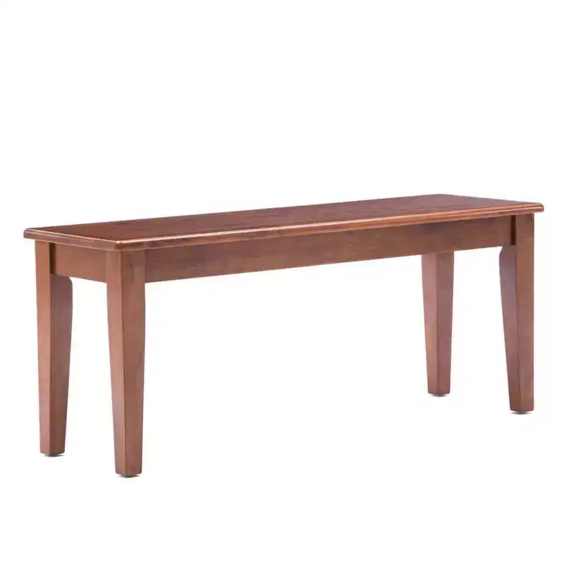 Panca da pranzo in legno, nero/rovere / marrone / rovere, 2 posti