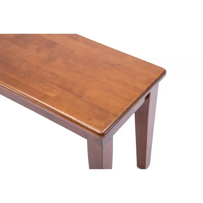 Panca da pranzo in legno, nero/rovere / marrone / rovere, 2 posti