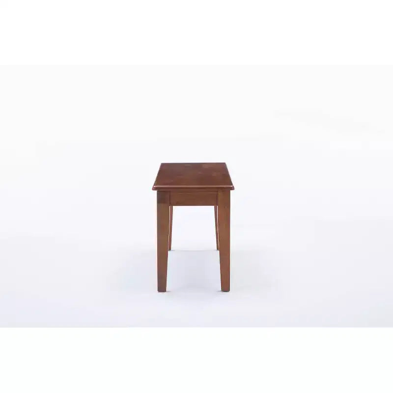 Panca da pranzo in legno, nero/rovere / marrone / rovere, 2 posti
