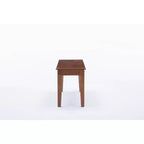 Panca da pranzo in legno, nero/rovere / marrone / rovere, 2 posti